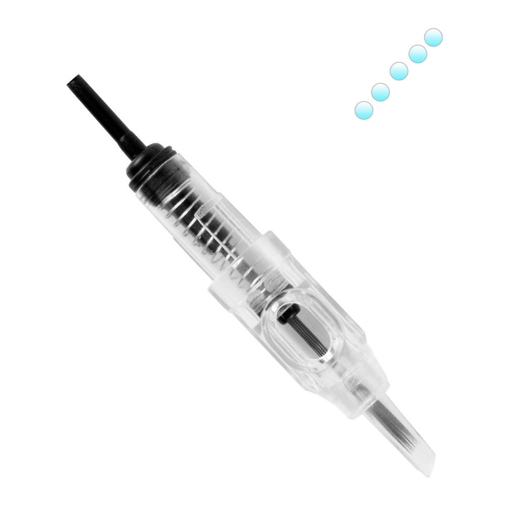 Chuse 5 Slope Tattoo and Permanent Makeup Needles 10PCS Disposable Packaging
