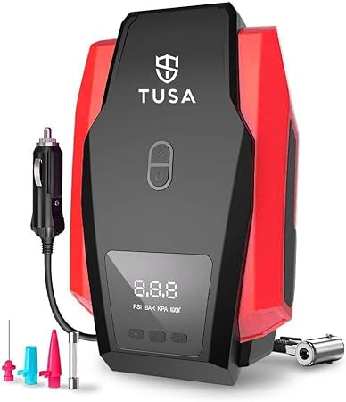 TUSA Digital Car Tyre Inflator - 12V DC 
