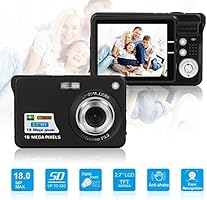 HD Mini Digital Camera with 2.7 Inch TFT LCD Display, Digital Video Camera Black-- Sports,Travel,Camping,Birthday&Christmas Gift