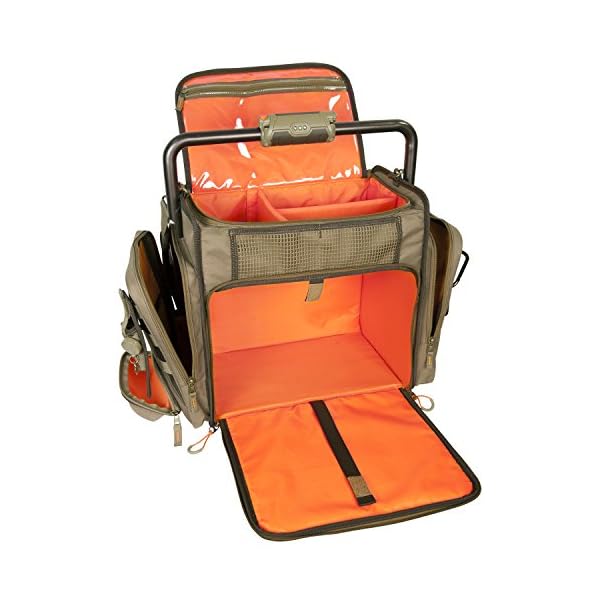 Wild-River-by-CLC-WT3702-Tackle-Tek-Frontier-Lighted-Handle-Bar-Tackle-Bag-Fishing-Bag-with-Five-PT3700-Trays