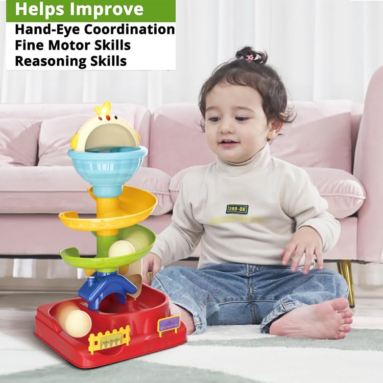 WALA Ball Popper Active Toy with Lights and Sound for Toddlers Ball