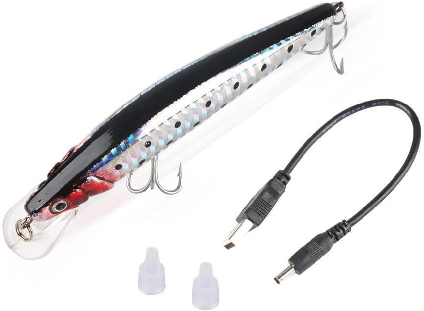 EisEyen USB Electric Fishing Lure Charging Tool with LED Light