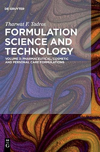 Pharmaceutical, Cosmetic and Personal Care Formulations: 3