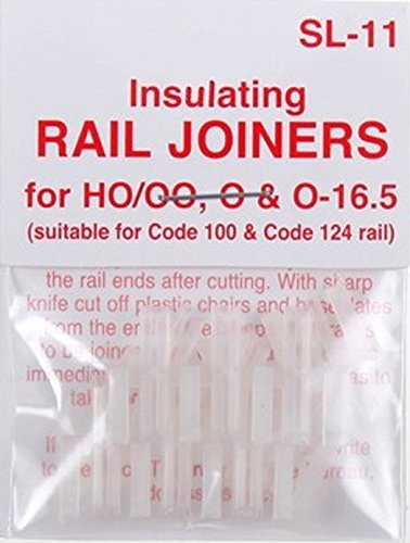 Peco SL-11 HO Code 100 Insulated Rail Joiner by PECO