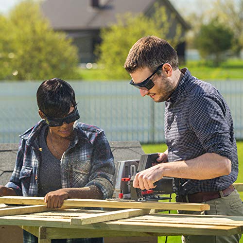 NoCry Tinted OverSpec Safety Glasses with AntiScratch Wraparound