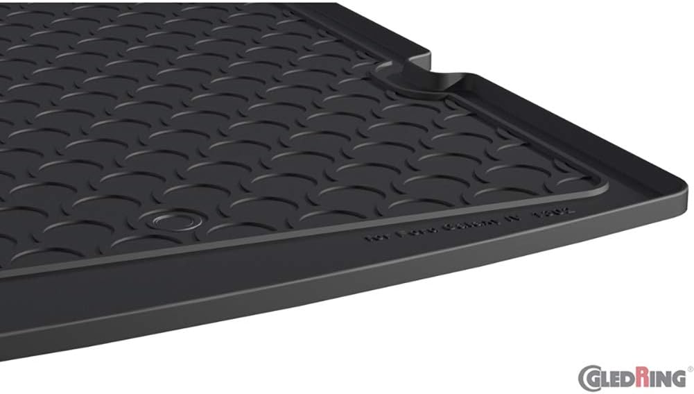 Gledring Rubbasol (Rubber) Trunk mat compatible with Ford Galaxy (7-Persons) 2015-, Black - Image 5