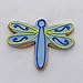 Dragonfly Cookie and Fondant Cutter - Ann Clark - 4.1 Inches - US Tin Plated Steel