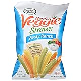 Sensible Portions Garden Veggie Straws, Zesty Ranch, 6 Count
