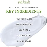 Get Fresh Rescue Me Foot Cream Cracked Heels Dry Skin Intensive Repair view 6