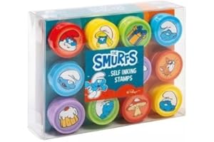Smurfs Self Covering Stamps