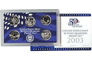 2003 S US Proof set 5 PCS In original packaging from mint State quarters Proof