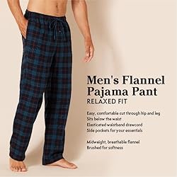 Amazon Essentials Men's Breathable Flannel Pajama