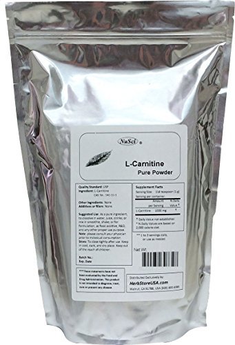 NuSci L-Carnitine Pure Powder Energy (100g (3.52 oz))
