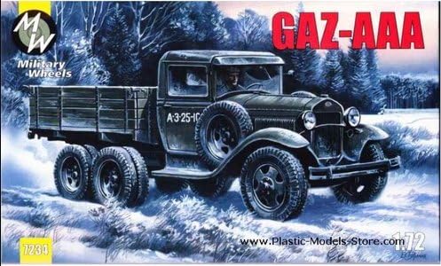 GAZ-AAA WWII Soviet Light Truck 1/72 7234