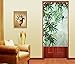 LifEast Vivid Animal Pattern Japanese Noren Doorway Curtain (Bird Green)