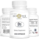 BioTech Pharmacal - D3 (1000 IU) - 250 Count