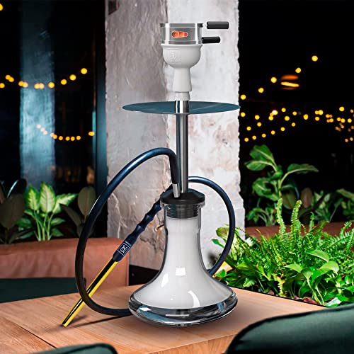 Premium Hookah Hose with Mouthpiece 60" Long Silicone Water Pipe Hose