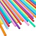 Tomnk 500 Pack Plastic Straws, Colorful Disposable Drinking Plastic Straws (0.23'' diameter and 10.3