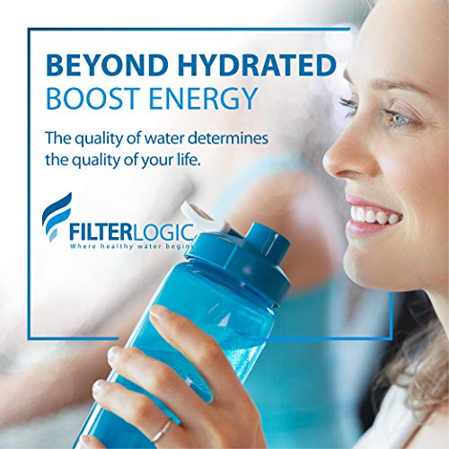 FilterLogic NSF 53&42 Certified DA29-00003G Refrigerator Water Filter, Replacement for Samsung DA29-00003B, RSG257AARS, RFG237AARS, DA29-00003F, HAFCU1, RFG297AARS, RS22HDHPNSR, WSS-1 (Pack of 3)