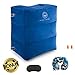 BONAIR OUTFITTERS Travel Foot Rest Pillow. Height-Adjustable, Inflatable Travel Bed for Kids. Perfect Airplane Travel Accessories, Car Seat Footrest, Leg Rest Pillow, Travel Bed for Kid.