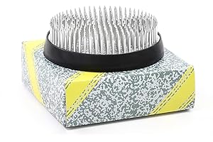 YAMROTS Flower Frog Stainless Steel Ikebana Kenzan Flower Frog Round (3.2" (80mm))