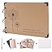 SiCoHome Scrapbook Vintage Photo Albums Dandelion Printed Surface Ideal Valentines Day Gifts