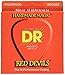 DR Strings Red Devils - Red Coated Acoustic12-54