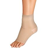 OrthoSleeve FS6 Foot Bracing (Single Sleeve) treats Plantar Fasciitis, Achilles Tendonitis and relieves heel pain in a soft, moisture-wicking fabric