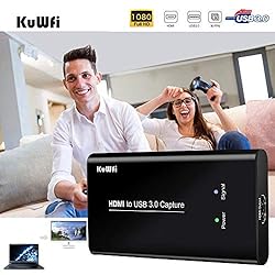 KuWFi Capture Cards for PC Gaming, HDMI to USB3.0