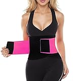 Waist Cincher Corset Lingerie Shapewear Tummy Girdle for Weight Loss L Pink