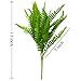 Bird Fiy 4Pcs Artificial Boston Fern Bush Plant Shrubs Greenery Bushes Indoor Outside Home Garden Office Verandah Wedding Decor
