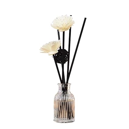 Golike Reed Oil Diffuser With Natural Stick Glass, aromatherapy stick