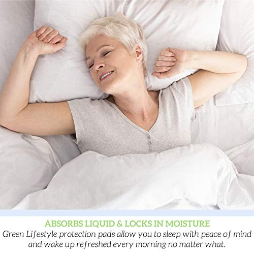 image for Washable Underpads, Pack of 6 Large Bed Pads, 30