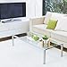 CUUCOR 3 Inch Modern White Round Ceramic Planter Pot with Bamboo Stand,Mid Century Small Indoor Plant Holder for Succulent Plants/Air Plants/Artificial Flowers/Mini Cactus(Planter + Stand)