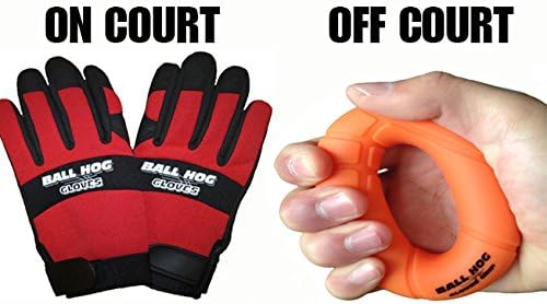 Ball Hog Gloves (Ball Handling Hand Grip Strengthener & Dribble Glasses