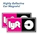Wall26 Uber+Lyft Driver Magnet - Set of 2 - 5