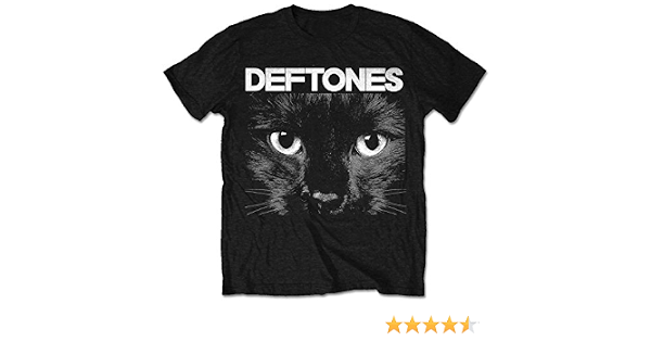 T-Shirt Deftones Logo Sphynx Cat Eyes 