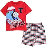 Thomas and Friends Little Boys' Toddler Tee and Shorts Set