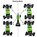 Gizmovine RC Rock Crawler Car 4WD 4 Modes Steering Waterproof 2.4Ghz Radio Control Toy Monster Truck Off Road (1/16 Scale) Green ZC0005-U2