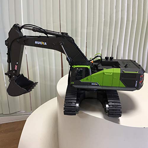 MSEI Fernbedienung Bagger Spielzeug 1:14 22CH 2.4G RC Bagger Maschinenbau Fahrzeug Modell für Kinder, Erwachsene – Bild 4
