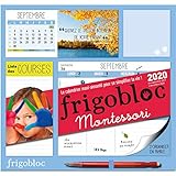 Frigobloc Montessori 2020 - Calendrier d'organisation familiale (de sept. 2019 à déc. 2020) by 