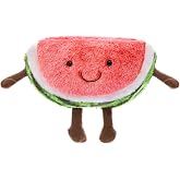 XIYUAN 19.6" Cute Watermelon Plush Toys Fruit Serie Plush Doll Soft Pillow, Stuffed Plushie Soft Toys Cushion for Home Decoration Child Birthday Christmas Plush Toy Gift