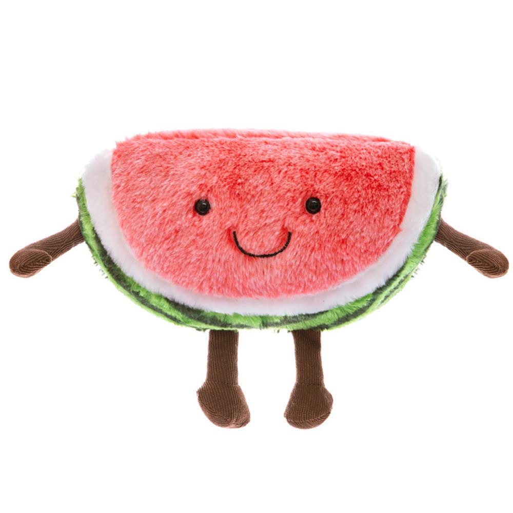 Soft Toys Fruit Serie Watermelon Fruit Plush Doll Pillow Stuffed Plushie Cherry Toys Cute Soft Toys, Soft pillow cushionHome DecorationPlush ToyGift (Watermelon) — image 1
