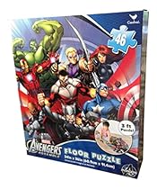 Marvel Avengers Assemble Floor Puzzle 24in X 36in - 3 Foot Puzzle