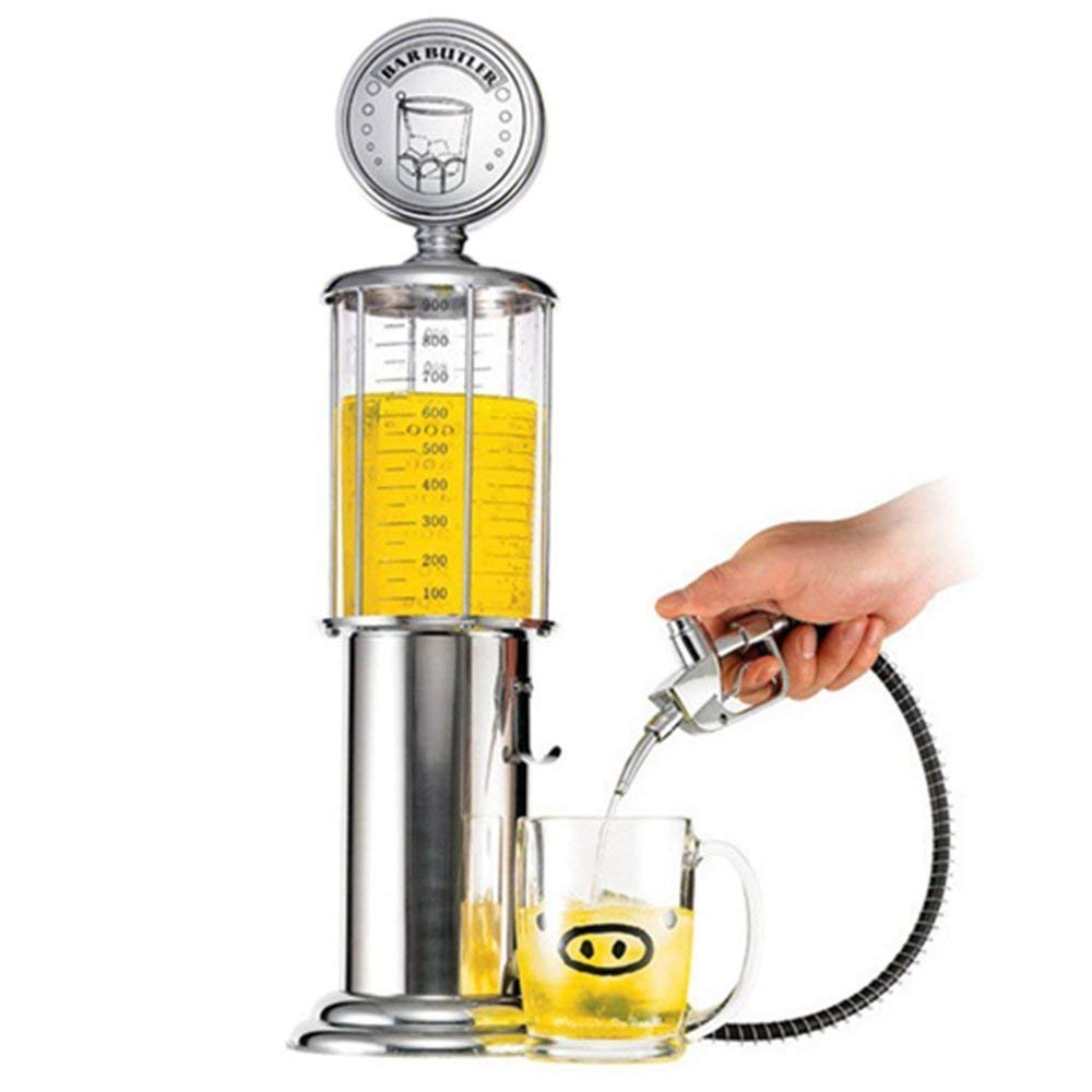 The Vogue Nation 900ml Gas Pump Liquor Dispenser Gun Barware Mini