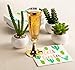 50 Pack Let’s Fiesta Taco Napkins for Party, Cinco De Mayo Party Decorations, Paper Margarita Napkins (5x5 In)