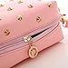 Gillberry Women girl Bag, Women Cute Messenger Bags Rivet Shoulder Bag Crossbody (Pink)