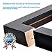 Solid Wood Picture Frames 8x10 - Hang on Wall Stand Hook Accessory Fashion Wooden Frame Stand Pictures Photos Landscape Family Portrait 8x10 Picture Frame without Mat/ 6x8 Frame with Mat 1 pack Black