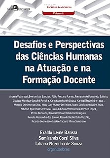 Livro Desafios e perspectivas das ciências humanas na atuação e na formação docente