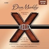 Dean Markley Helix HD Phosphor Acoustic Guitar Strings, 13-56, 2088, Medium